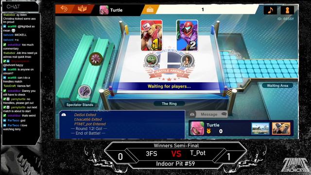 The Indoor Pit #59 | Winners Semi-Final | 3FS(Samus) VS T_pot(Terry)