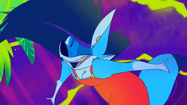 Die Young (Kesha) - Fan Animated Music Video - VivziePop - 4K Remastered By AI Using Waifu2x