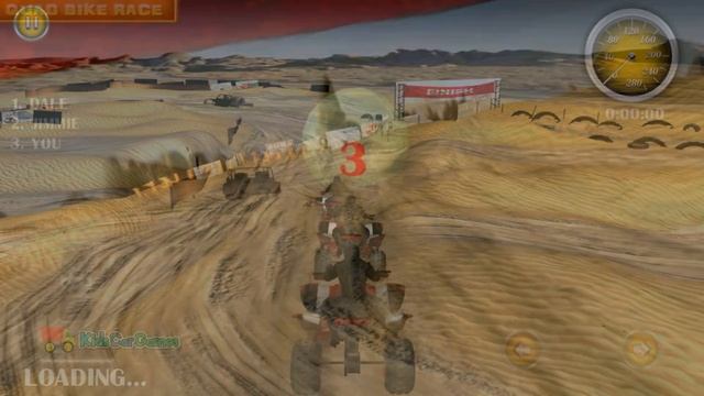 Bike Racing Games - Quad Bike Race - Desert Offroad - Gameplay Android & iOS free games смотреть онлайн