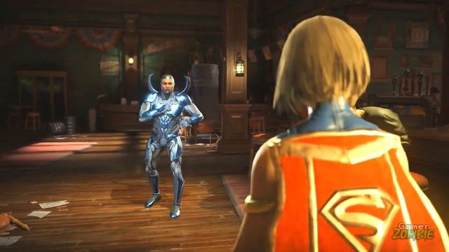 BLUE BEETLE & Every Female THiRSTY Flirting - Injustice 2 Funniest Interaction Intros смотреть онлайн