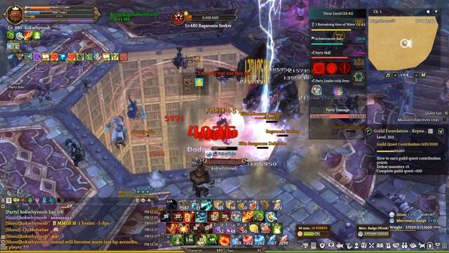 Tree Of Savior Memory of Flame Hard party solo смотреть онлайн