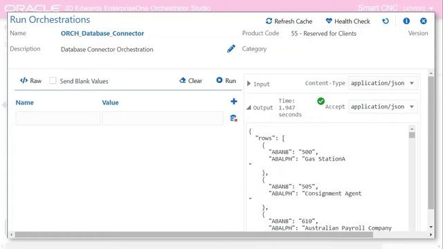 Orchestrator Studio - Connector Database Service Request смотреть онлайн