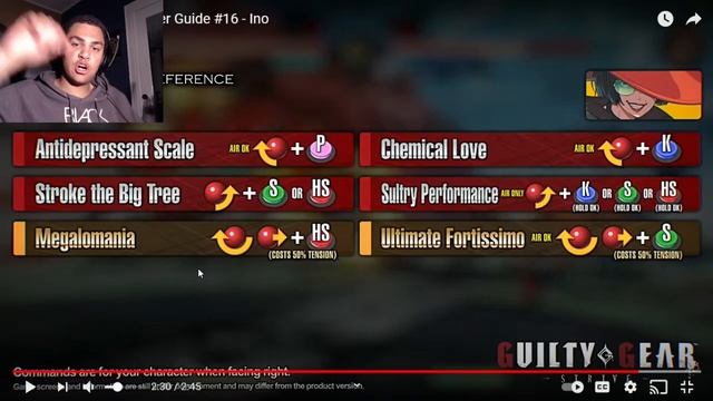 I've Already Been Mixed-Ino Starter Guide Reaction Guilty Gear Strive смотреть онлайн