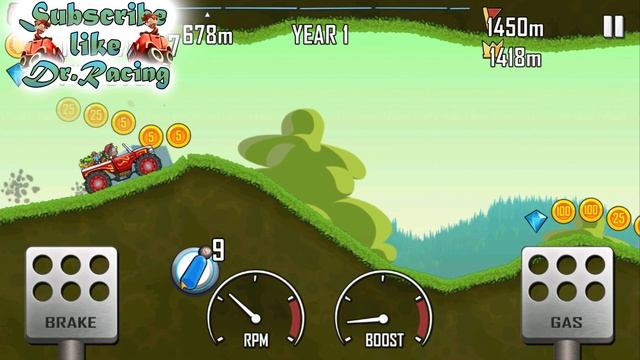 New SUPER MONSTER TRUCK Hill Climb Racing - Full Upgrading! Unlimited Coins смотреть онлайн