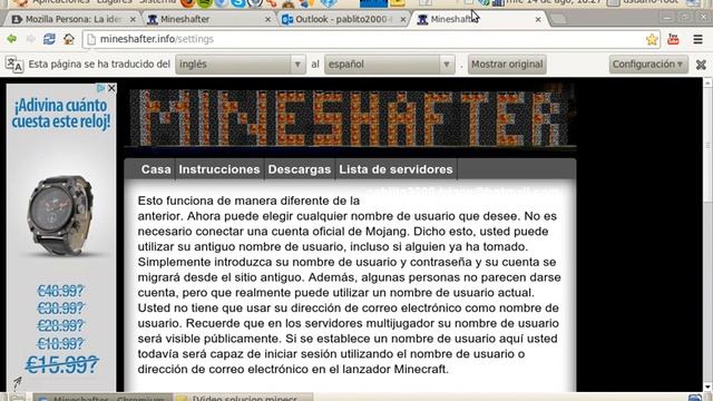 SOLUCION DEFINITIVA PARA MINECRAFT 1.6.2 EN LINUX NO ROOT Y ROOT смотреть онлайн