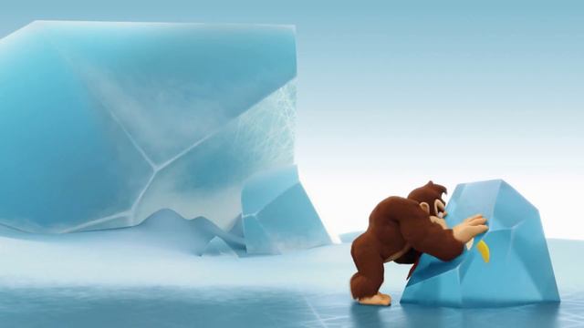Donkey Kong Country: Tropical Freeze — Defrosting bananas (Wii U) смотреть онлайн