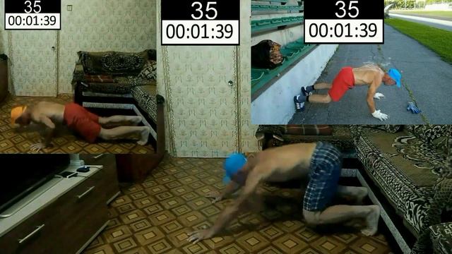 «Challenge» Дикого Лося 100 отжиманий Тайсона. Выходы силой на столбах смотреть онлайн