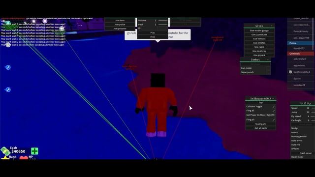 Fling script GUI OP works on every roblox game troll everyone only for 9$! смотреть онлайн
