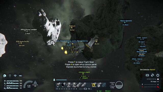 Space Engineers Ep15 - "Limited Fuel" Excess stone смотреть онлайн