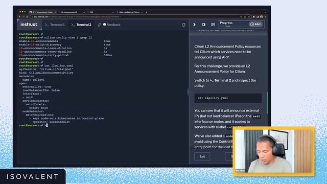 Layer 2 Announcements with Cilium смотреть онлайн