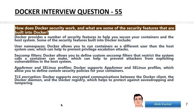 Docker .. Interview Question with Answer Part-6 #Docker #DevOps @alokkumar смотреть онлайн