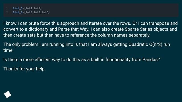 Build list from column names Pandas DataFrame смотреть онлайн