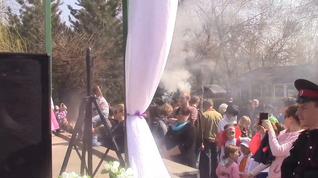 Маруся раз, два, три калина. Танец казаков. Масленица. Алматы 2016. Парк Family. смотреть онлайн