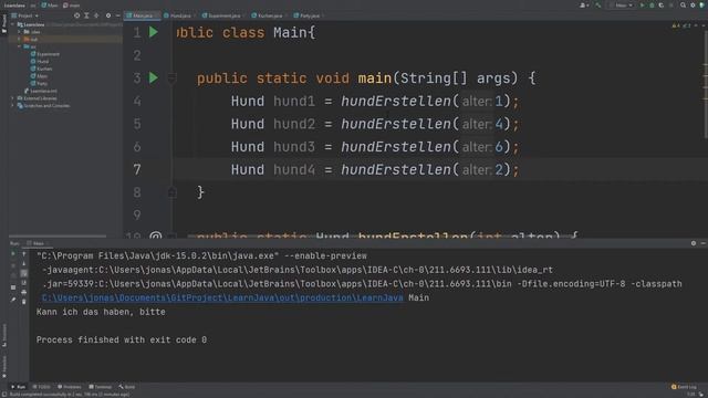Rückgabewerte - Java Programmieren Lernen - 16 смотреть онлайн
