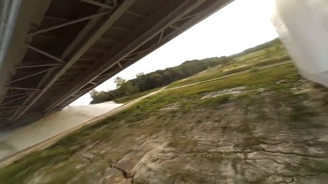 Racing drone in Kaluga - Мост смотреть онлайн