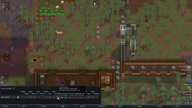 Rimworld Beta 18 Gameplay - Rimworld Beta 18 Let's Play - Ep 4 - Starting with Nothing in the Swamp смотреть онлайн