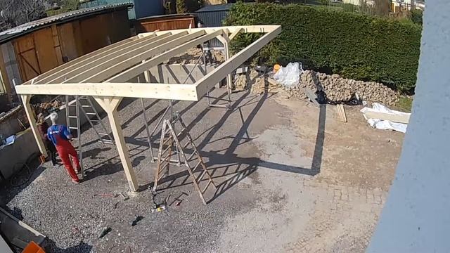 Projekt Carport #6.1 Easycarport - Carport Aufbauen | Zeitraffer