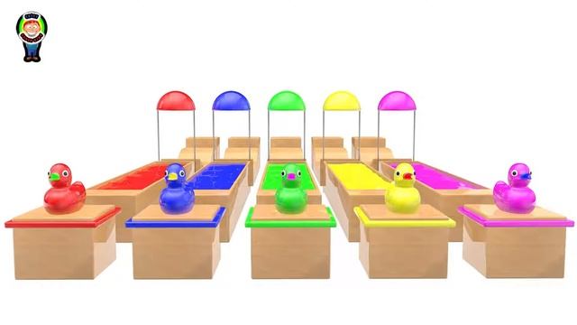 Learn Colors And Numbers For Kids With Printer Animation || Crazy Super Kids