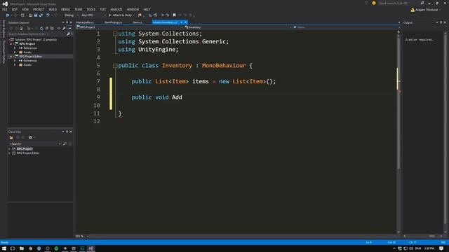 ITEMS - Making an RPG in Unity (E04) смотреть онлайн