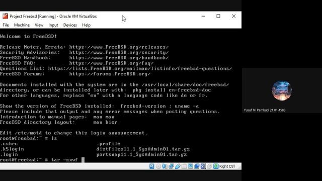 Porting dan Package FreeBSD Using CLI смотреть онлайн