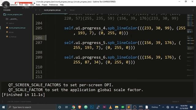#15 Python circular progress bars [PySide2extn] | Loading bars | Pyside, Pyqt, QT Designer смотреть онлайн