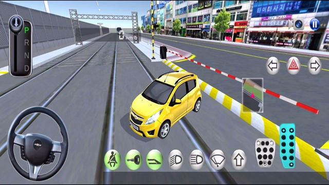 3D Driving Class Simulator - City Rail Station Bullet Train Vs Car - Android Gameplay смотреть онлайн
