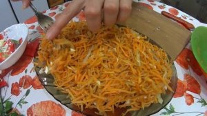 Салат Парус!!! С чипсами и морковкой! The Salad Boat!!! With chips and carrots!