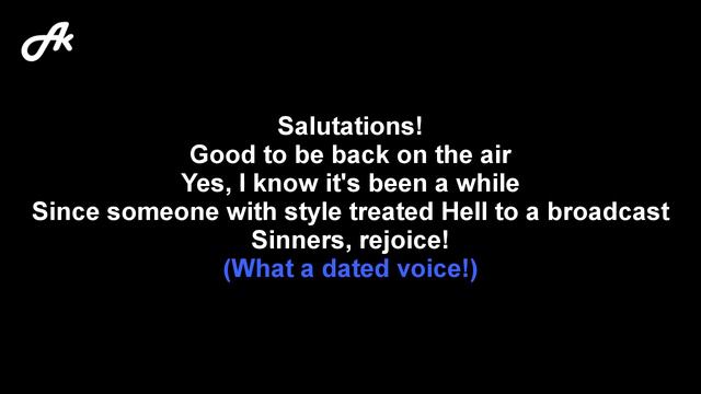 Hazbin Hotel - Stayed Gone (acoustic karaoke) смотреть онлайн