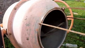 Как просеять песок с помощью бетономешалки