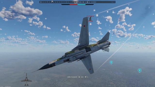 Mig-23MLD vs F14-TOMCAT / CLOSE DOGFIGHT / WHO WIN? WAR THUNDER смотреть онлайн