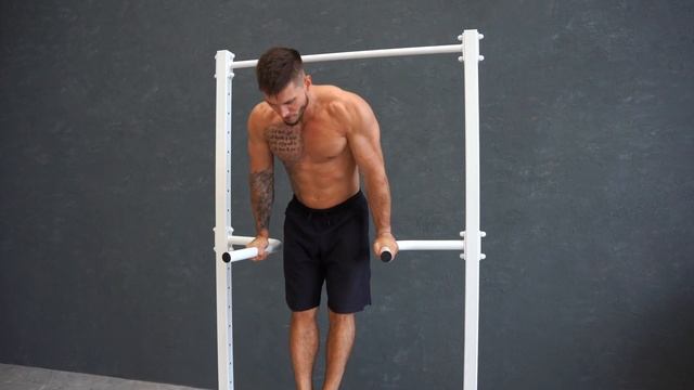 Напольный турник с брусьями и перекладиной для отжиманий от BORABO (белый) : обзор и виды упражнени смотреть онлайн