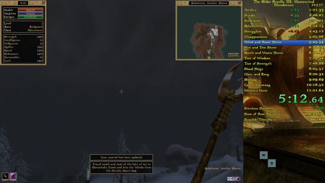 Morrowind - Bloodmoon Speedrun in 11:06 смотреть онлайн