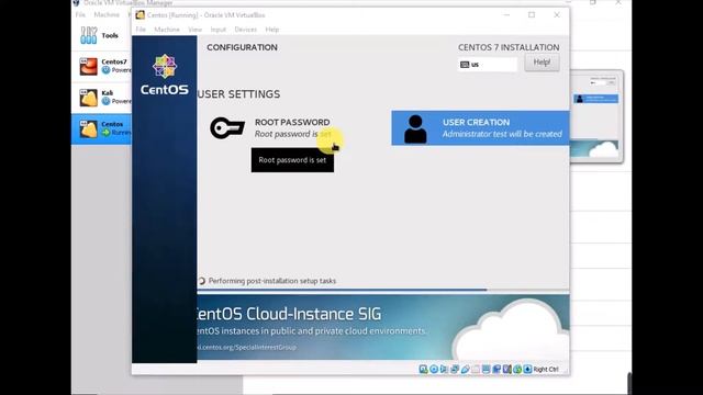 Cent OS 7 Installation on Oracle VM смотреть онлайн