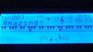 CASIO CTK-5000 (SONG BANK 007 'Amazing') Amazing Grace - Music Electronic Keyboard Касио/カシオ/卡西歐/카시