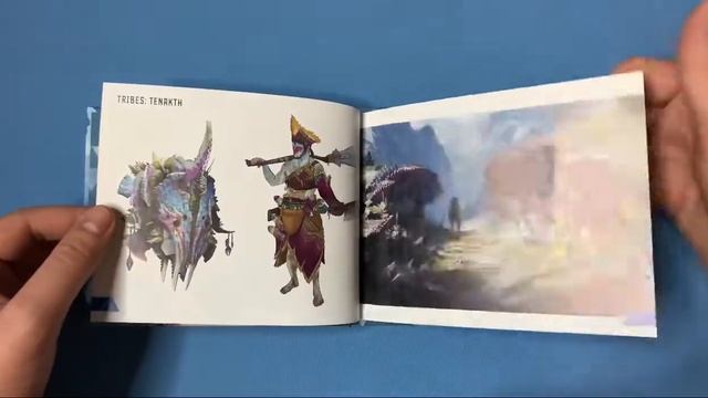 Обзор артбука Horizon forbidden west (Artbook) смотреть онлайн