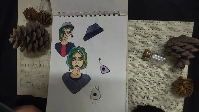 ОБЗОР СКЕТЧБУКА | SKETCHBOOK TOUR смотреть онлайн