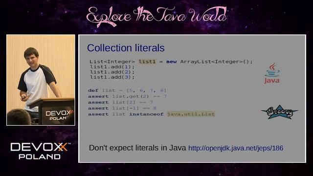 Devoxx Poland 2016 - Yuriy Chulovskyy - Why I use Groovy and why I don't like it смотреть онлайн