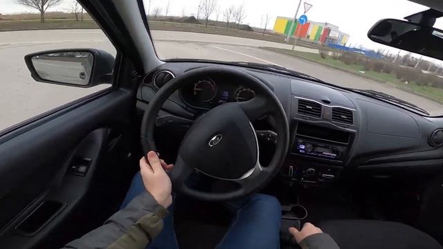 2021 LADA Granta (Hatchback) POV Test Drive смотреть онлайн