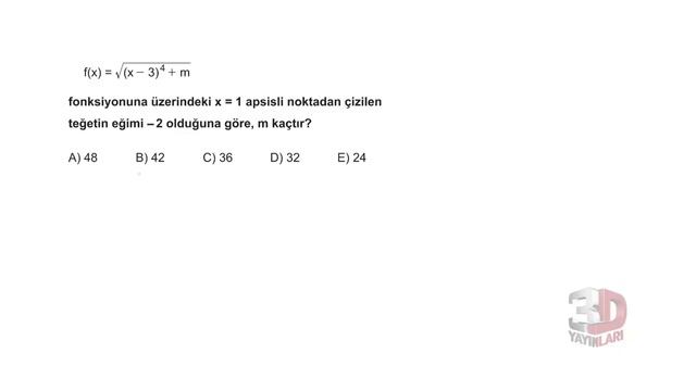 AYT Matematik Simülasyon Çözümleri 7.Deneme смотреть онлайн