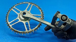 Сельский паренек привел в восторг даже опытных самодельщиков! Крутая идея из велосипедной звёздочки