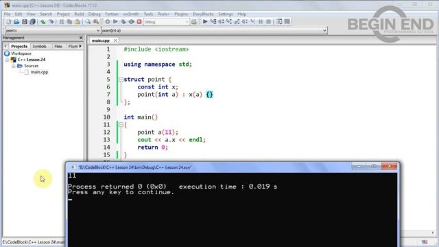 Язык С++ - Урок 24 - Прямая инициализация. смотреть онлайн