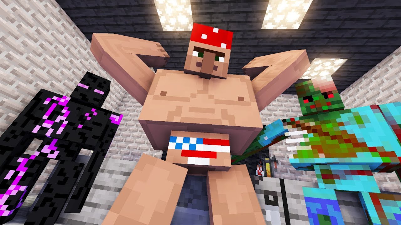 MONSTER SCHOOL : BREWING GOLEM CHALLENGE - MINECRAFT ANIMATION смотреть онлайн