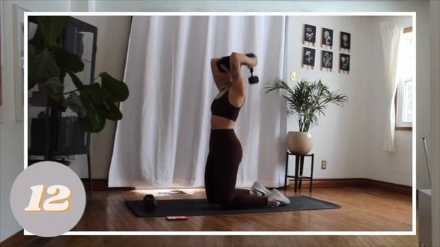 UPPER BODY DUMBBELL Workout (Tone & Sculpt) - 10 Min At Home