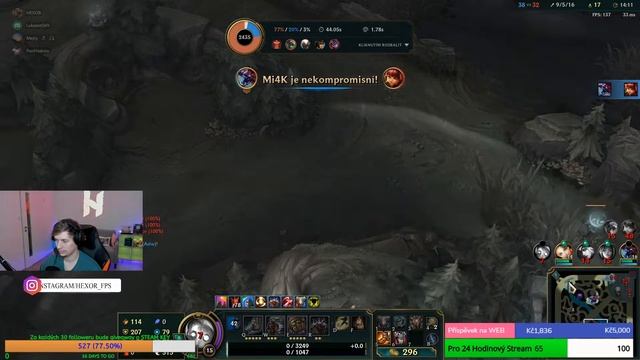 Hráli jsme Valorant + LOLKO ( URFY ) + CSGO dáme. :D | !ig !tiktok !dc !ts3 смотреть онлайн