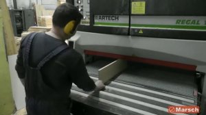 Почему наши лестницы не скрипят? Подступенок из МДФ + шпон.