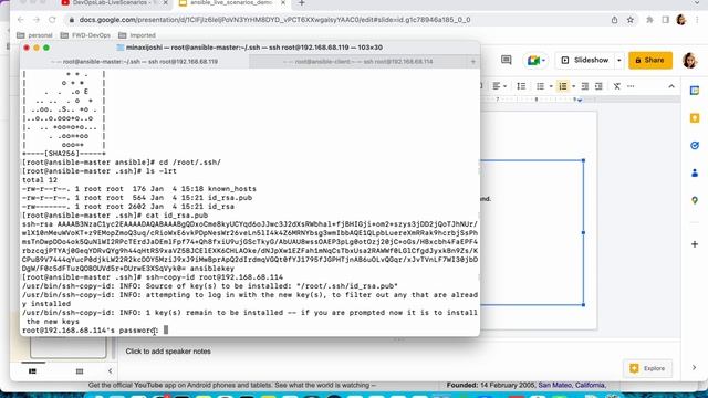Establish Passwordless SSH Connection Between Ansible Server and Hosts смотреть онлайн