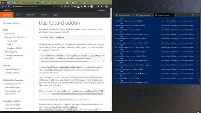 MicroK8s Honest Tutorial Part 2: Kubernetes Dashboard смотреть онлайн