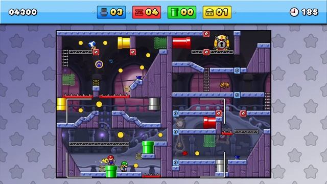 Mario vs Donkey Kong Tipping Stars - Custom Level Spotlight 2 смотреть онлайн