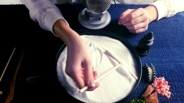 ASMR ICNBUYS Zen garden & Unboxing and Relaxing Playing with Zen Garden (No Talking) смотреть онлайн