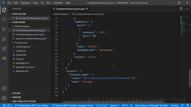 Part 2 | Setup Source Code | Deploy ACI and ACR using Azure DevOps and ARM смотреть онлайн